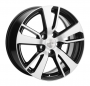 Легковой диск Khomen Wheels KHW1704 7x17 5x114,3 ET39 60,1 Black-FP